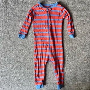 GAP baby zipper jumper 12-18 months sleep and play striped